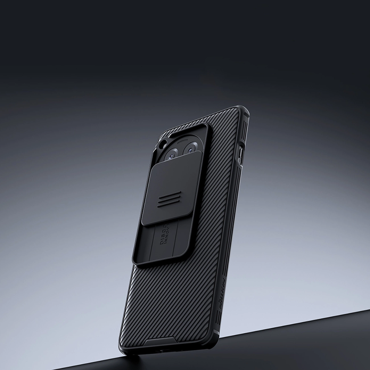 Nillkin CamShield Pro dėklas OnePlus Ace 3 / 12R - juodas - Image 6