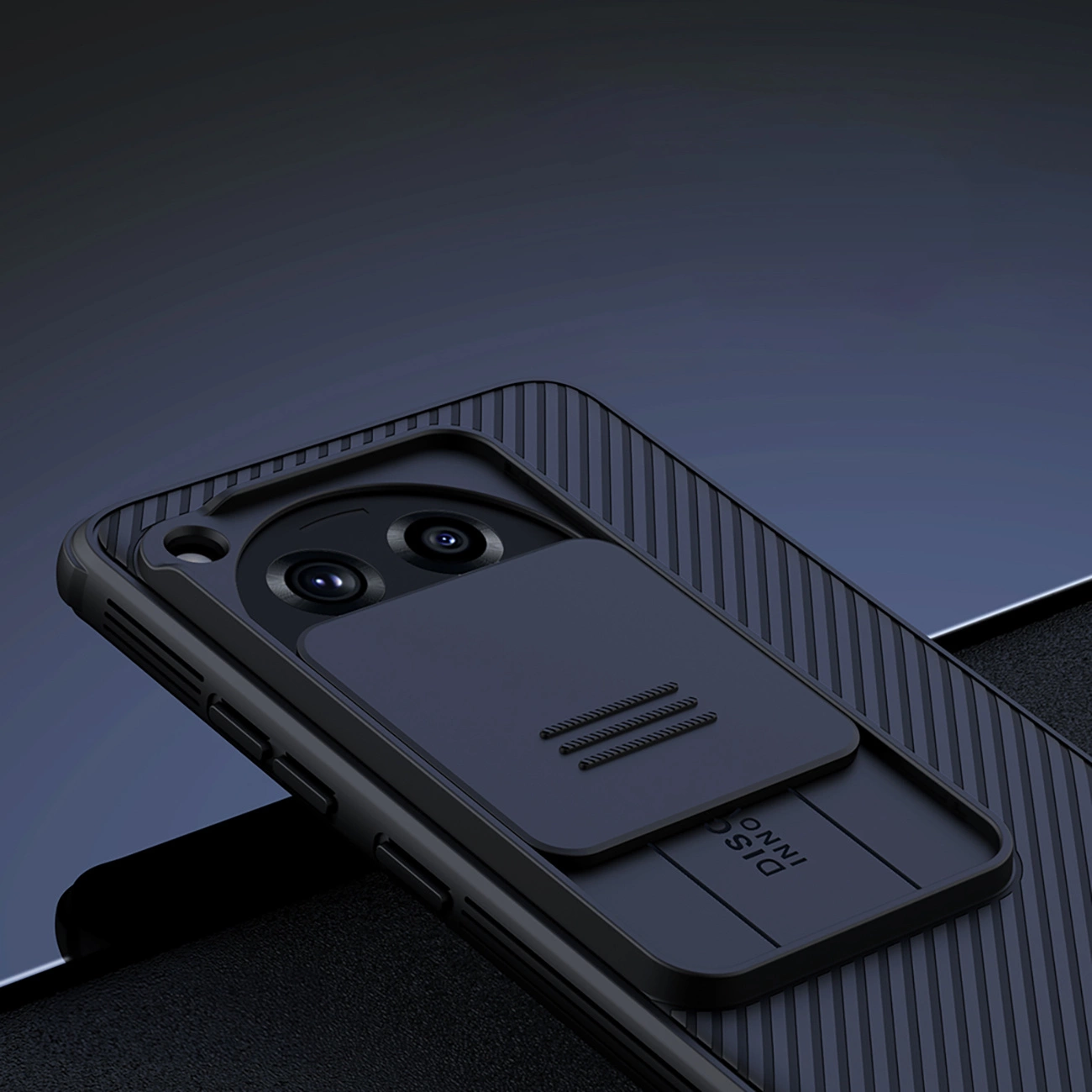 Nillkin CamShield Pro dėklas OnePlus Ace 3 / 12R - juodas - Image 7