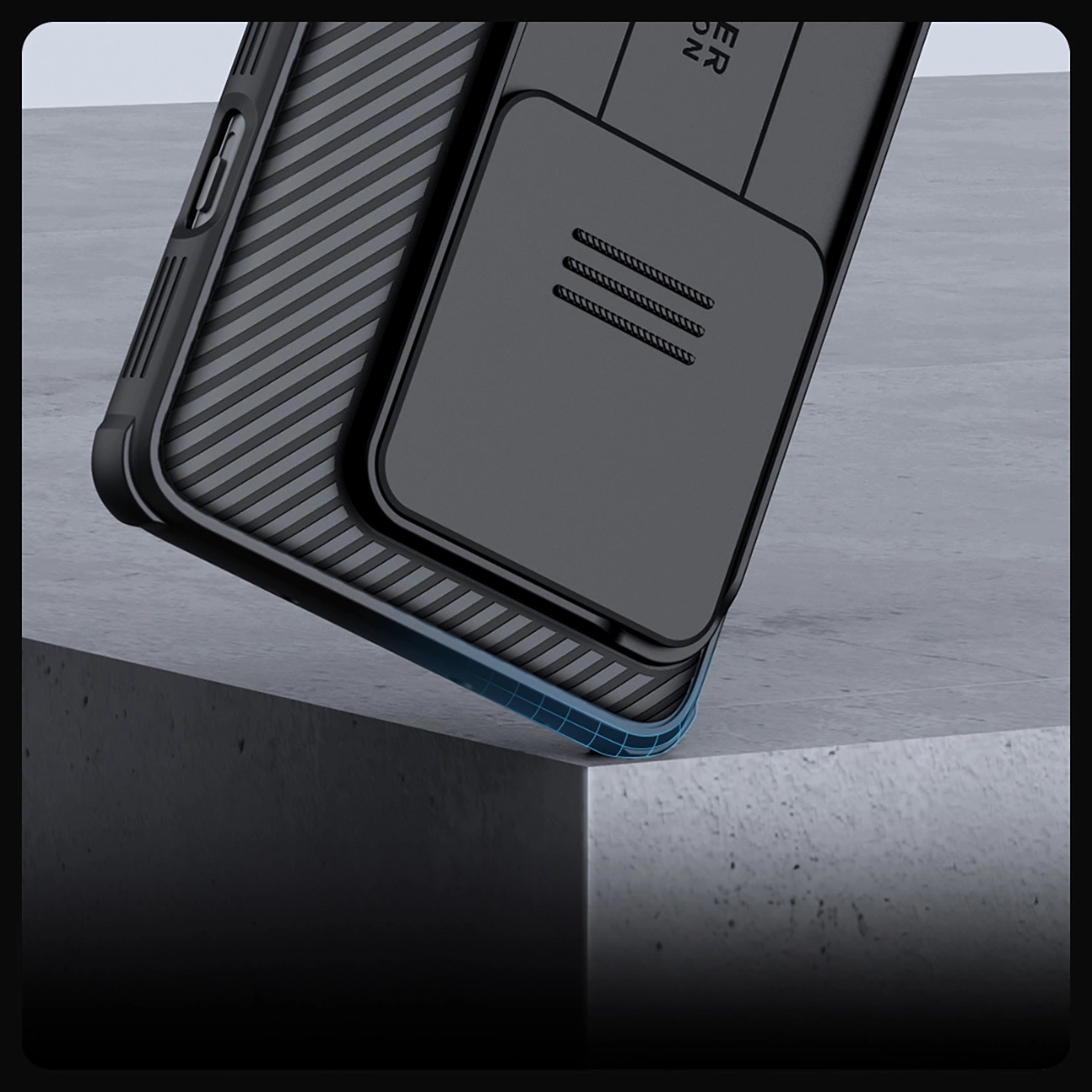 Nillkin CamShield Pro dėklas OnePlus Ace 3 / 12R - juodas - Image 9