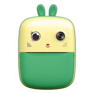 Mini Thermal Printer for Kids with Camera and Camcorder - Green