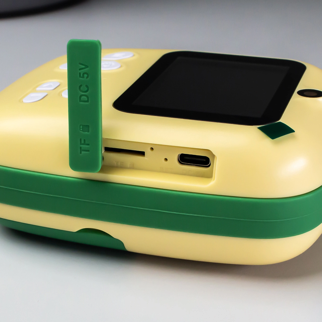 Mini terminis spausdintuvas vaikams su kamera ir filmavimo funkcija - žalias - Image 11