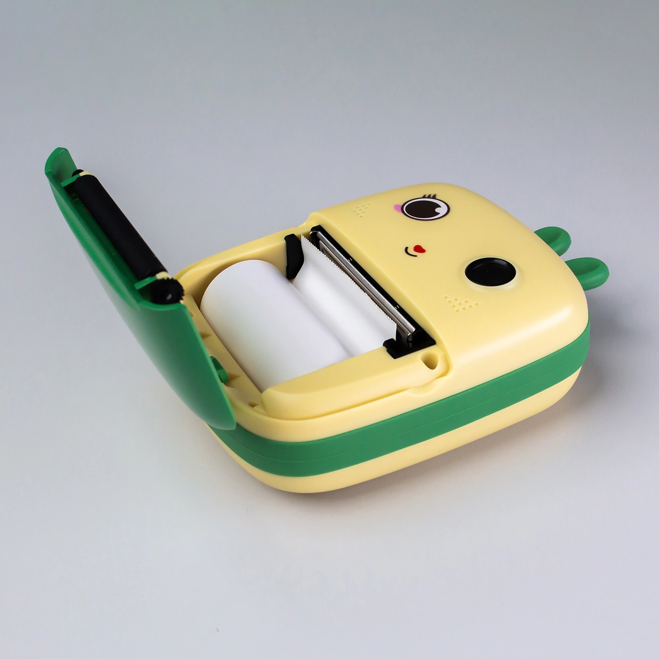 Mini terminis spausdintuvas vaikams su kamera ir filmavimo funkcija - žalias - Image 6