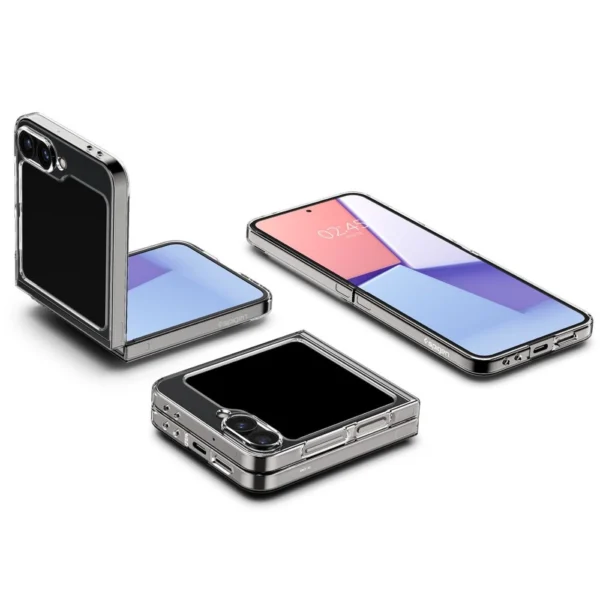 Spigen Airskin dėklas Samsung Galaxy Z Flip 6 – skaidrus - Image 10