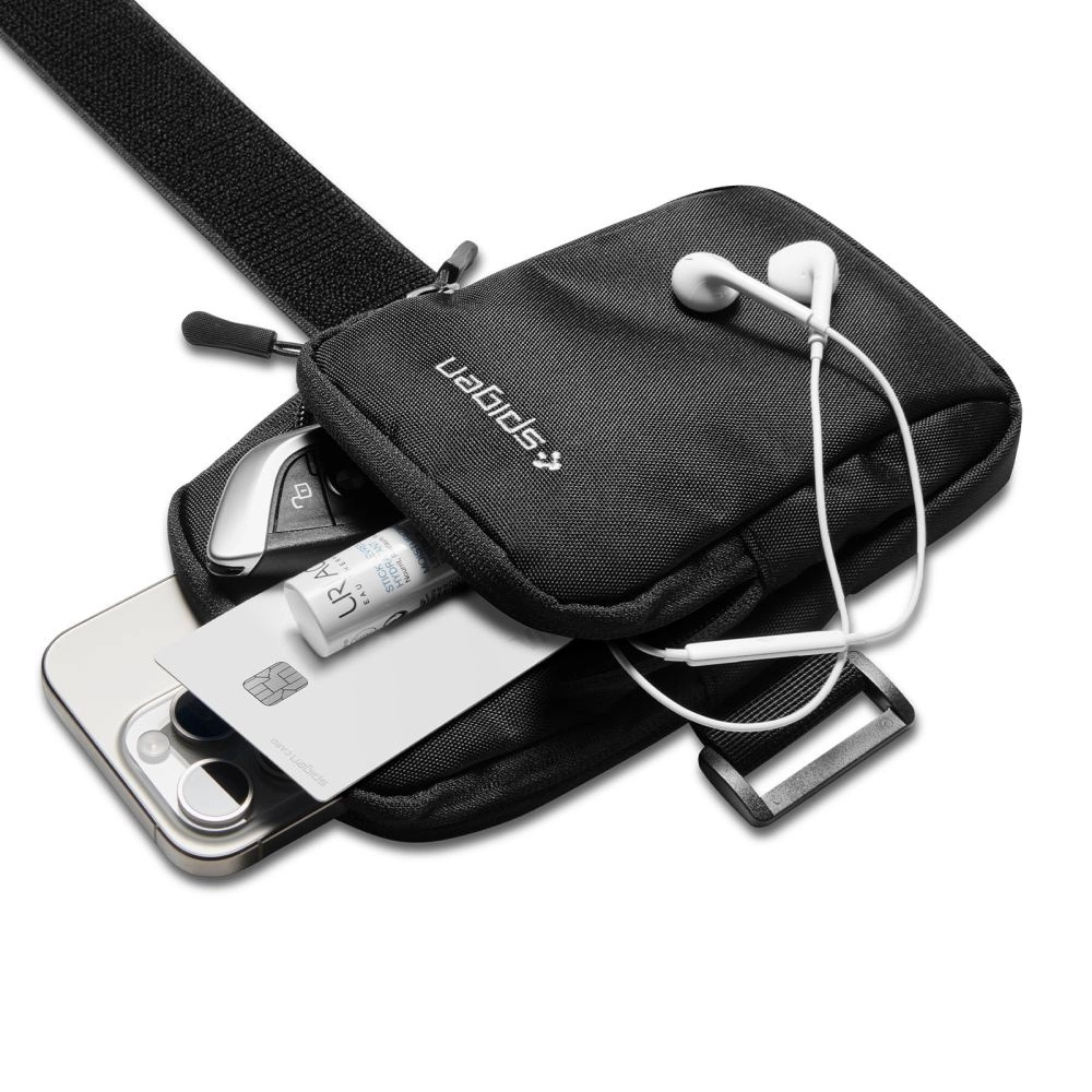 Spigen Dynamic Shield A702 rankos juosta – juoda - Image 4