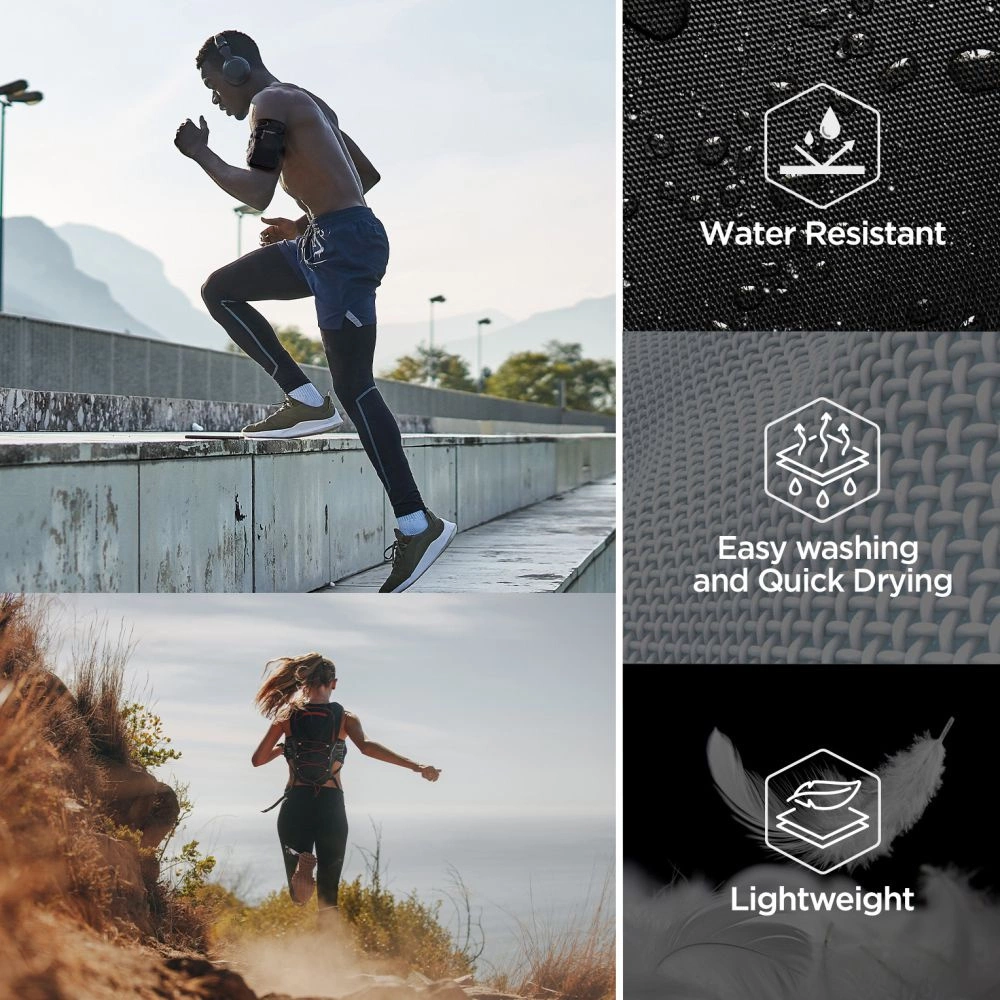 Spigen Dynamic Shield A702 rankos juosta – juoda - Image 6