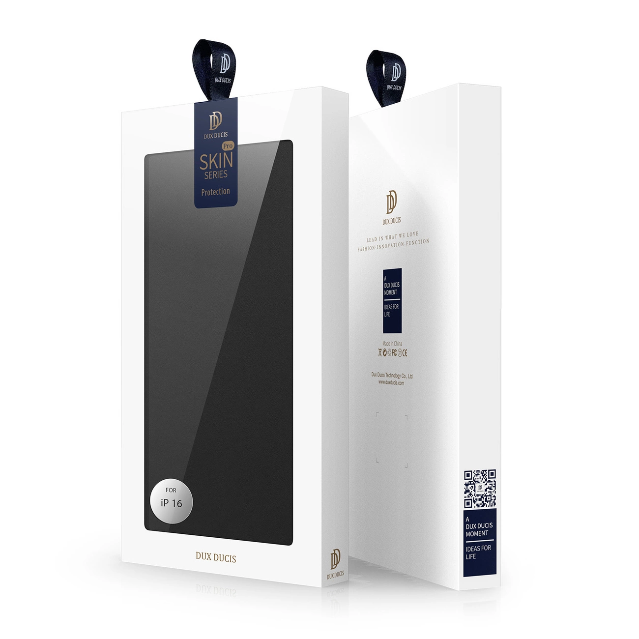 Dux Ducis Skin Pro dėklas iPhone 16 Plus su atverčiamu dangteliu ir kortelių skyriumi – juodas - Image 7