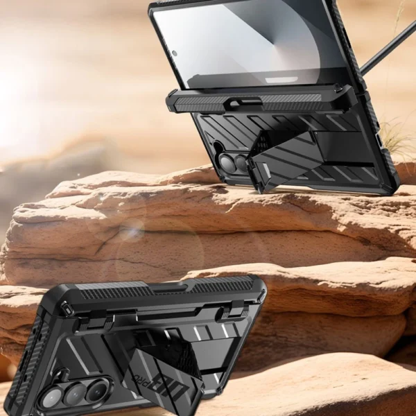 Supcase Unicorn Beetle Pro dėklas Samsung Galaxy Z Fold 6 – juodas - Image 3