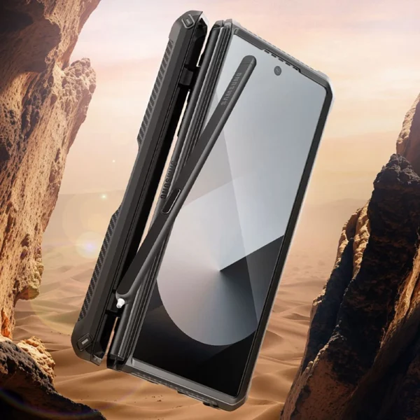 Supcase Unicorn Beetle Pro dėklas Samsung Galaxy Z Fold 6 – juodas - Image 4