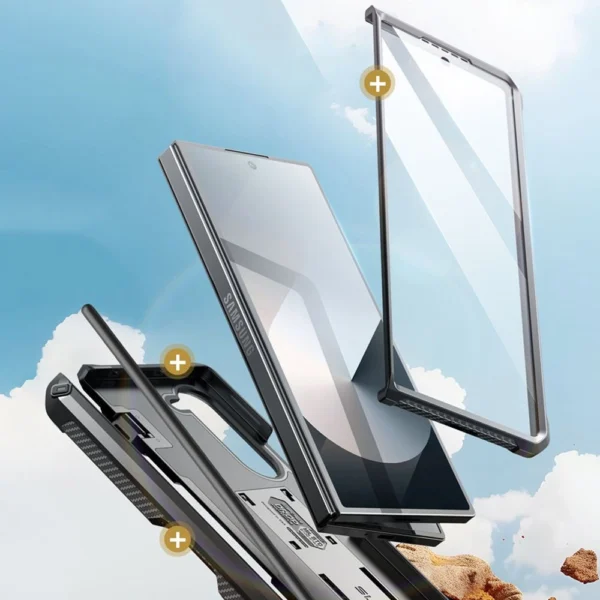Supcase Unicorn Beetle Pro dėklas Samsung Galaxy Z Fold 6 – juodas - Image 5