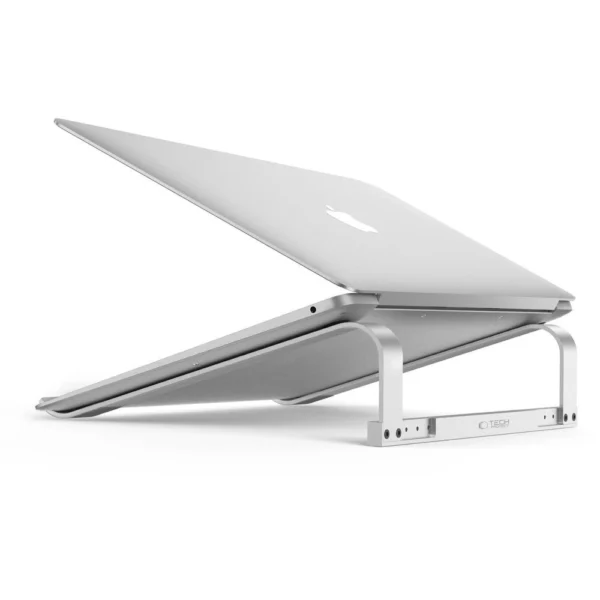 Tech-Protect ULS100 universalus nešiojamųjų kompiuterių stovas iki 16” – sidabro - Image 2