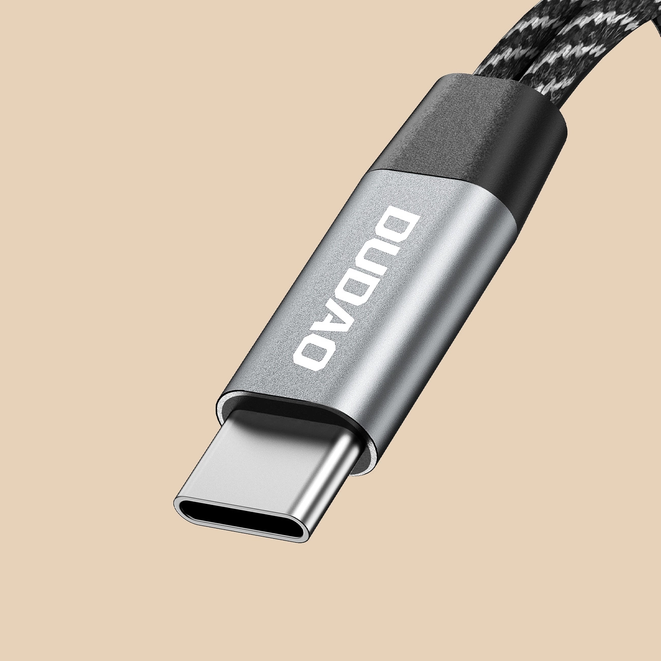 Dudao L13C+ 2in1 USB-C adapteris – pilkas - Image 4