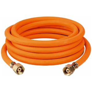 Hose for connecting a gas cylinder