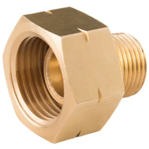 Reduction adapter from a gas cylinder 21.8mm L - 3/8" L