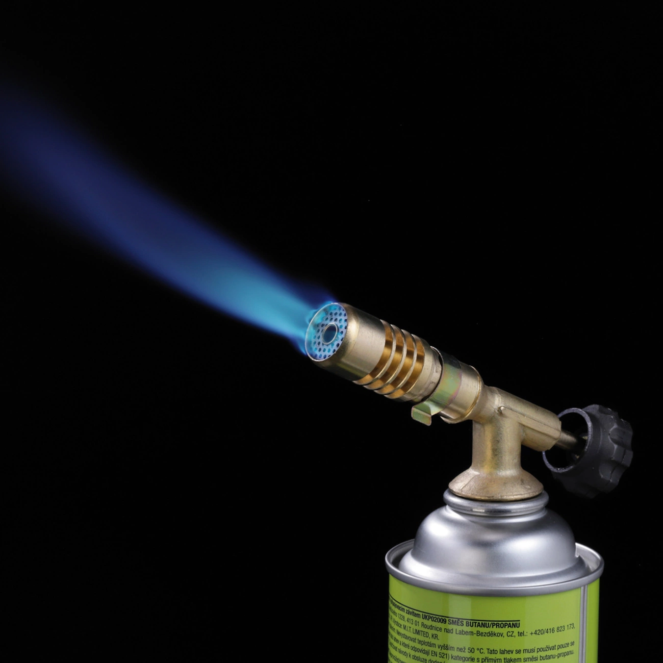 PB kasetinis dujų degiklis su 7/16’’ vožtuvu WORKER 1,8 kW - Image 4