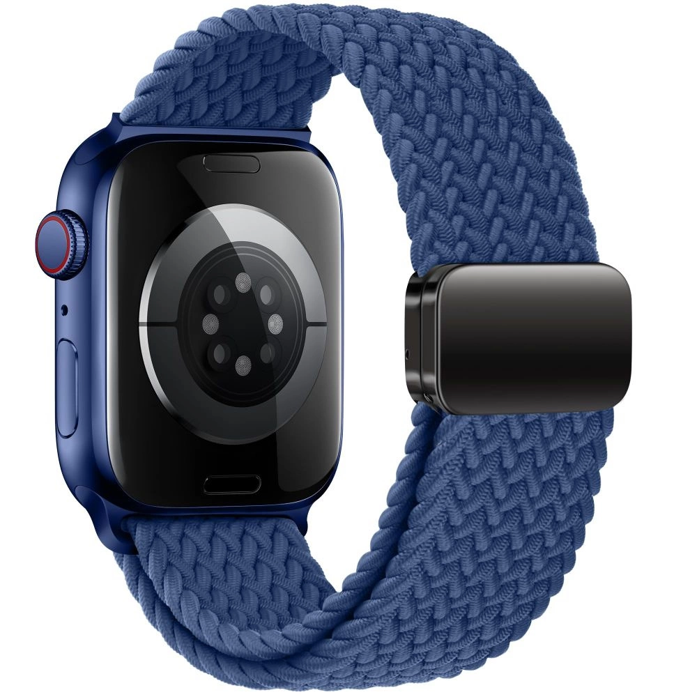 Tech-Protect Nylonmag dirželis Apple Watch 4/5/6/7/8/9/SE/Ultra 1/2 (42/44/45/49 mm) – mėlynas - Image 2