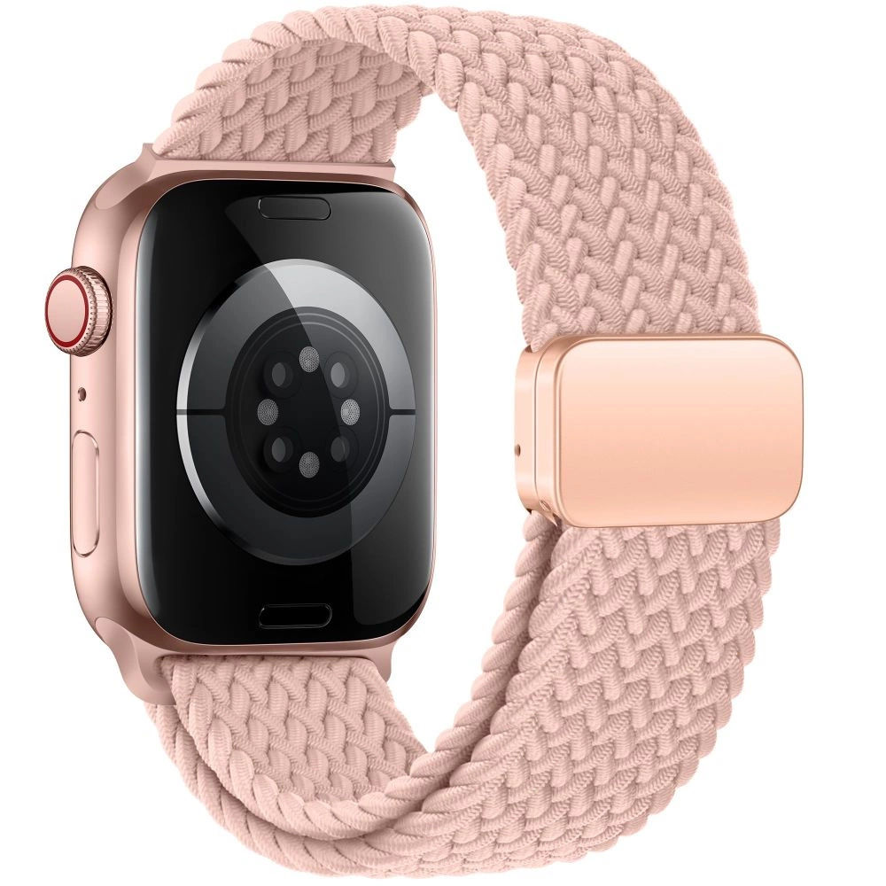 Tech-Protect Nylonmag dirželis Apple Watch 4/5/6/7/8/9/SE/Ultra 1/2 (42/44/45/49 mm) – rožinis - Image 2