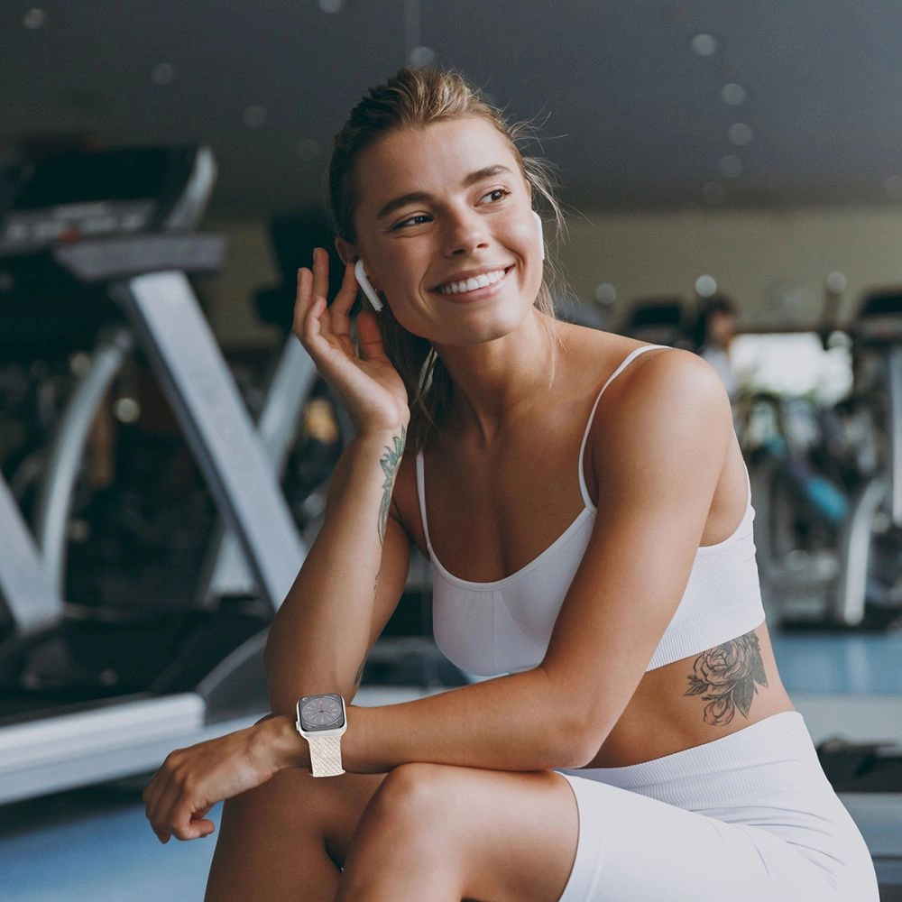 Tech-Protect Nylonmag dirželis Apple Watch 4/5/6/7/8/9/SE/Ultra 1/2 (42/44/45/49 mm) – rožinis - Image 3