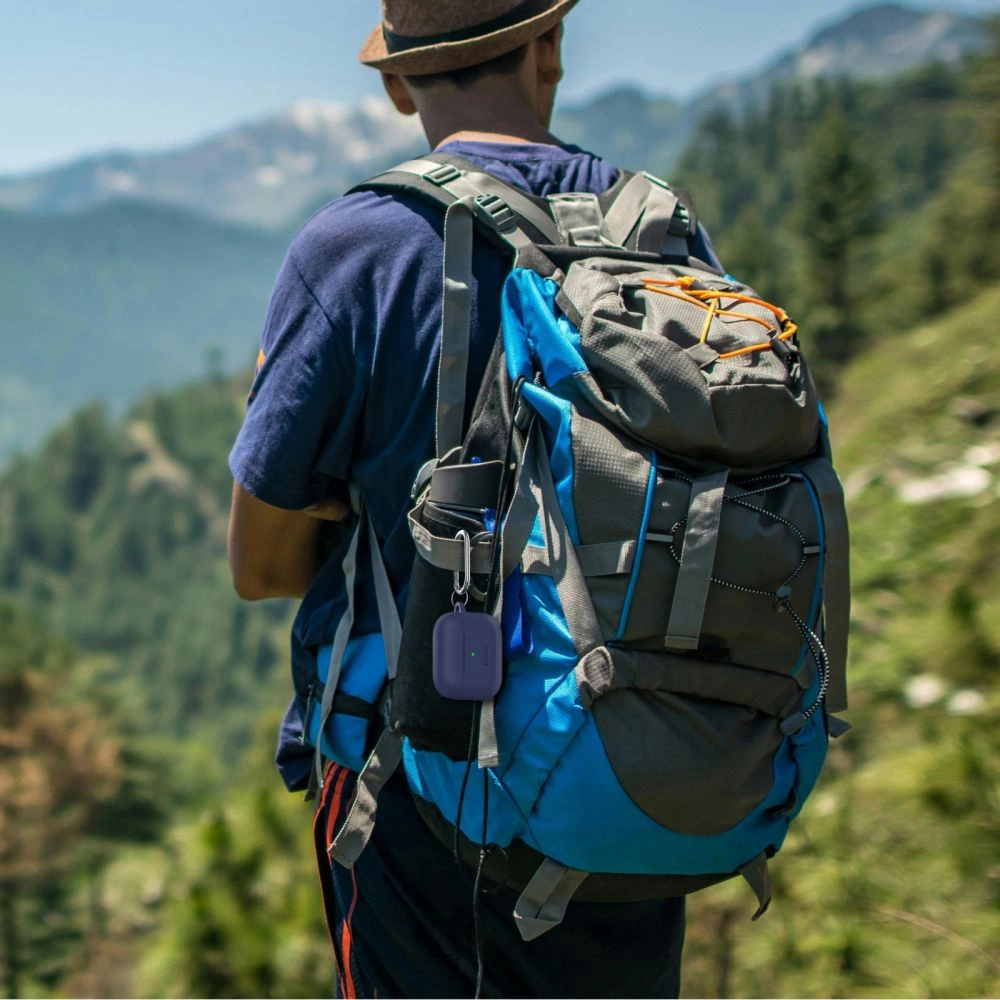 Tech-Protect silikoninis kabliukas Apple AirPods Pro 1/2 – juodas - Image 6