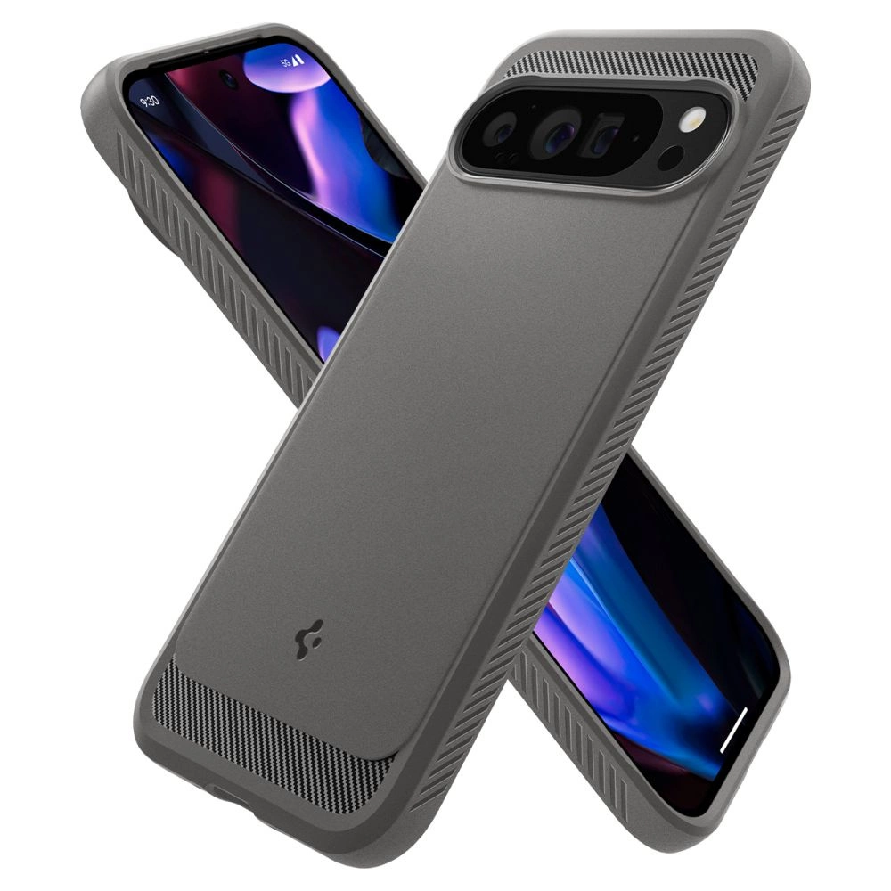 Spigen Rugged Armor dėklas Google Pixel 9 Pro XL – pilkas - Image 6