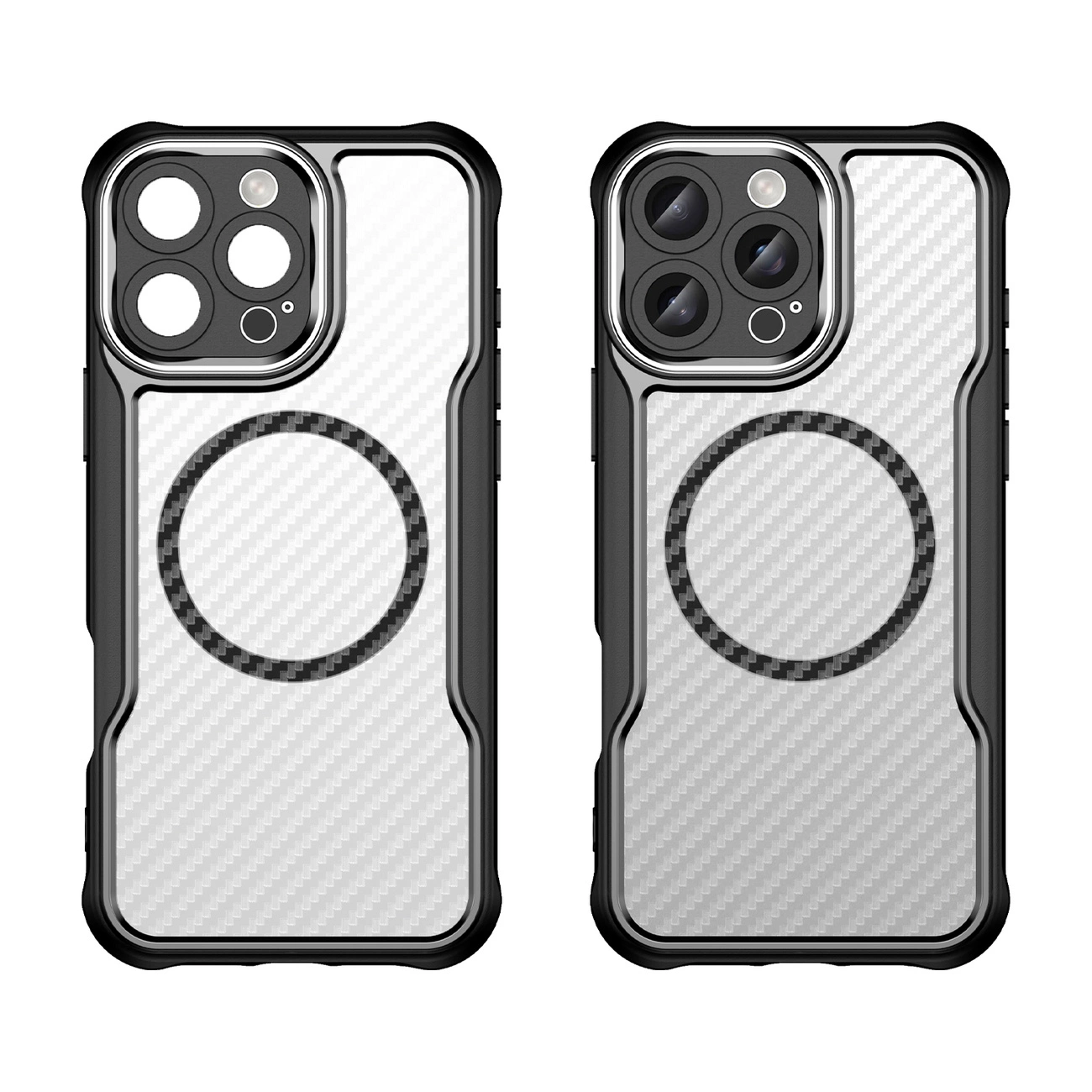 Leading Series MagSafe silikoninis dėklas iPhone 16 Pro Max – juodas - Image 2