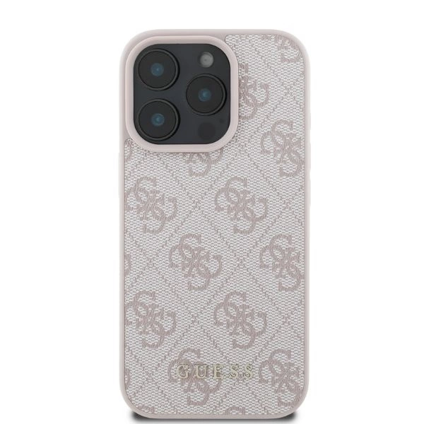 Guess 4G Classic dėklas iPhone 16 Pro – rožinis - Image 3