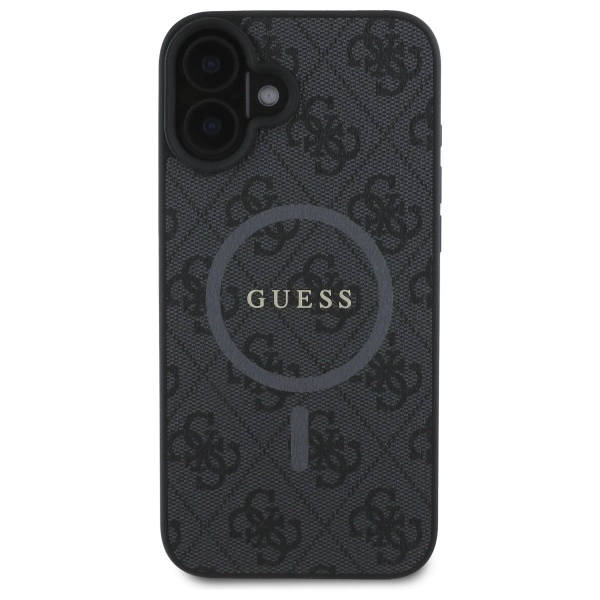 Guess 4G Ring Classic Logo MagSafe dėklas iPhone 16 – juodas - Image 3