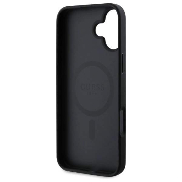Guess 4G Ring Classic Logo MagSafe dėklas iPhone 16 – juodas - Image 7