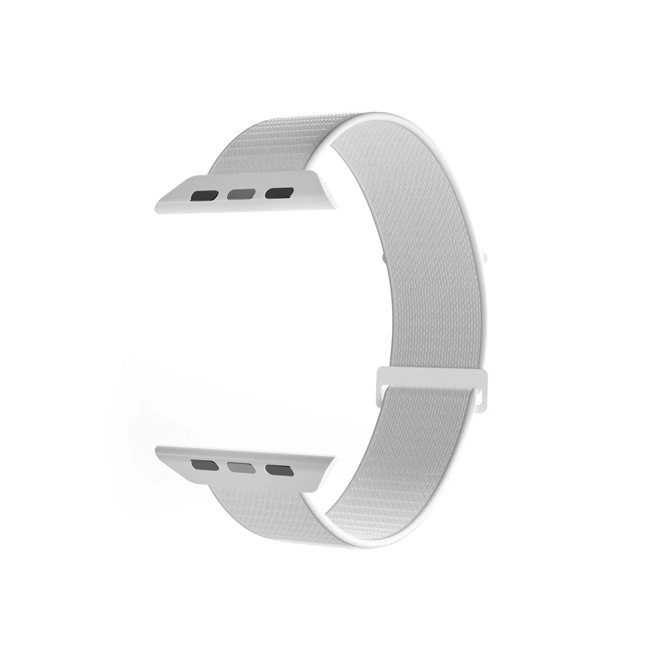 Puro Sport nailoninis dirželis Apple Watch 38 / 40 / 41 mm – baltas - Image 3