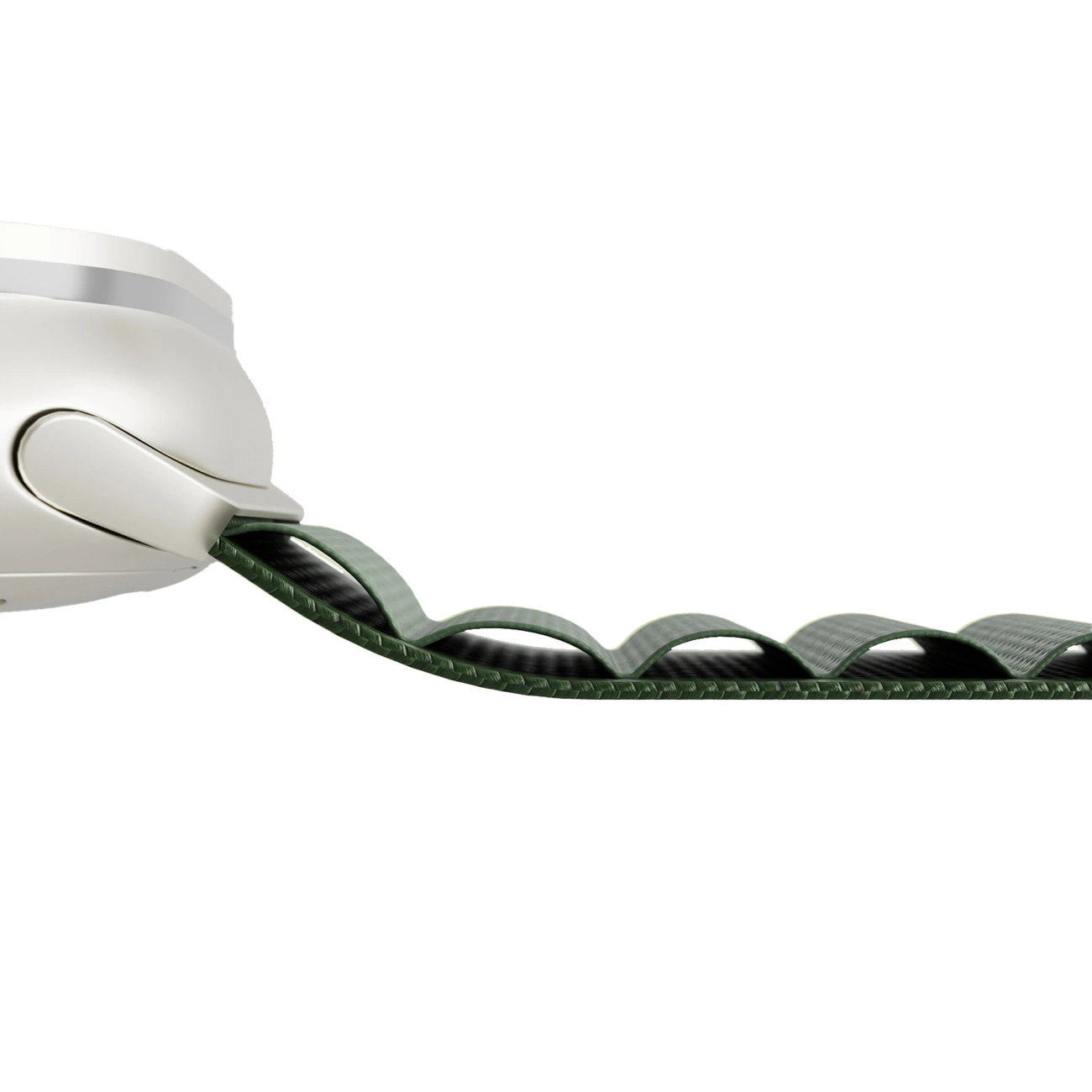 Puro Extreme nailoninis dirželis Apple Watch 42 / 44 / 45 / 49 mm – tamsiai žalias - Image 5