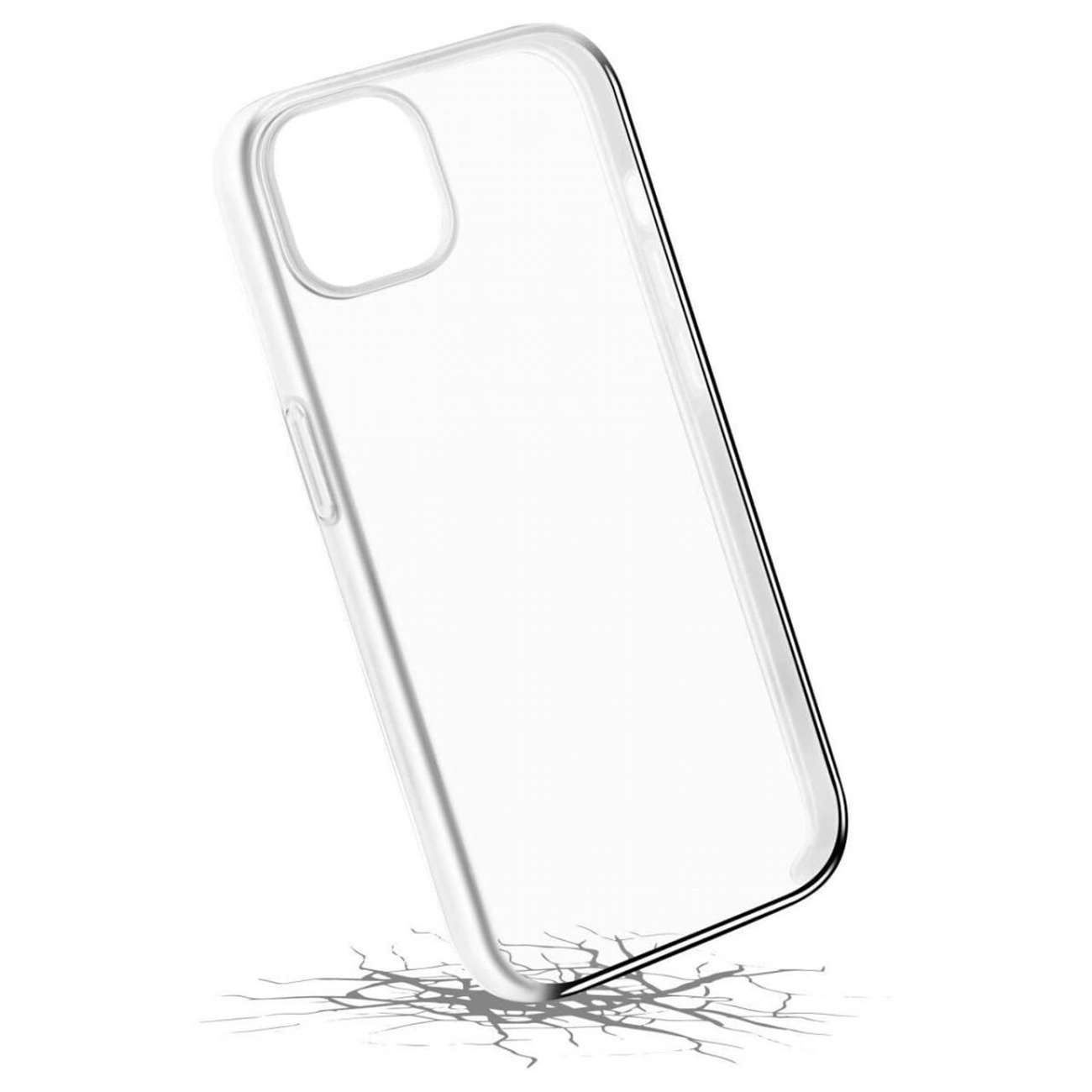Puro Impact Clear dėklas iPhone 14 / 13 - permatomas - Image 3