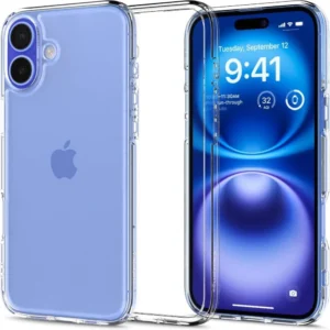 Spigen Ultra Hybrid iPhone 16 Case - Clear