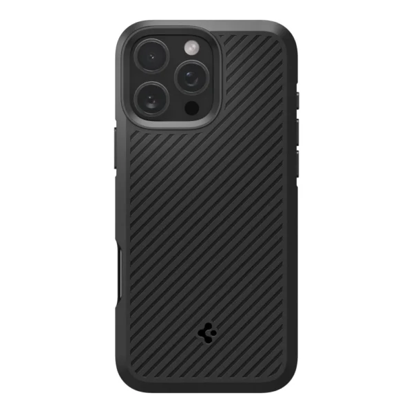 Spigen Core Armor iPhone 16 Pro dėklas - matinė juoda - Image 2