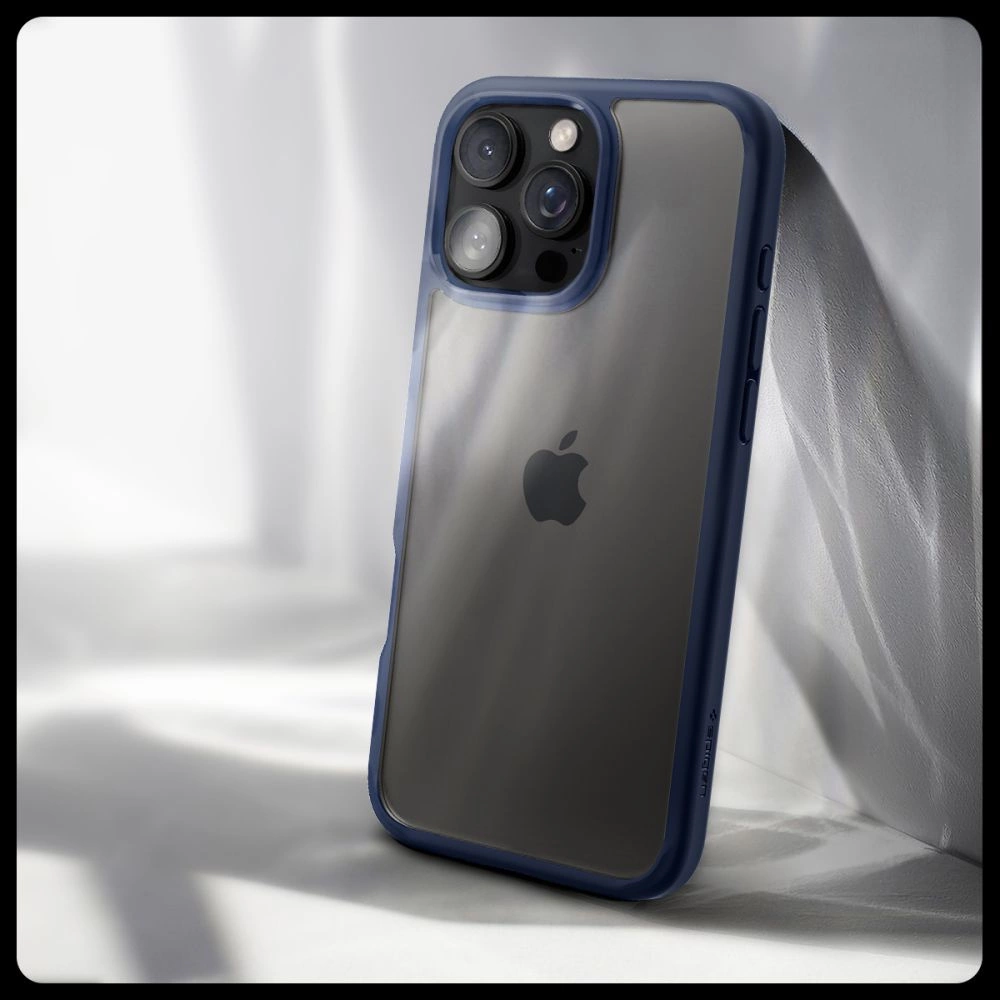 Spigen Ultra Hybrid iPhone 16 Pro dėklas - mėlynas - Image 10