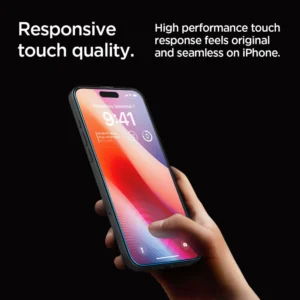 Spigen Glas.tR EZ Fit tempered glass for iPhone 16 Pro Max - 2 pcs.