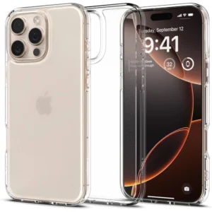 Spigen Ultra Hybrid Case for iPhone 16 Pro Max - Clear
