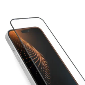 SBS Tempered Glass D3O with frame for iPhone 16 / iPhone 15