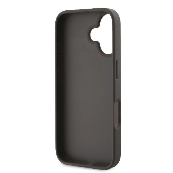 Guess 4G didelis logotipas dėklas iPhone 16 – rudas - Image 7