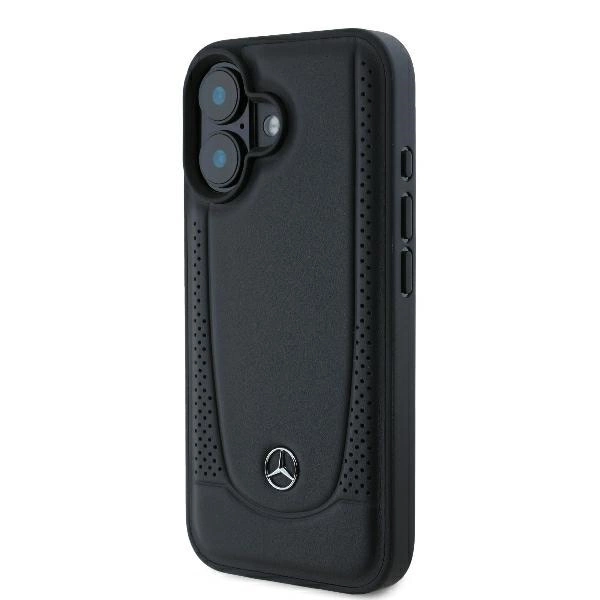 Mercedes odinis Urban dėklas iPhone 16 Plus – juodas - Image 2