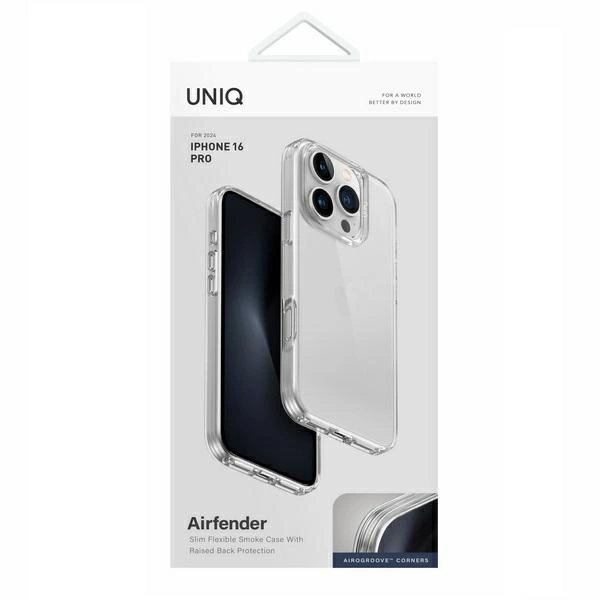 Uniq Air Fender dėklas iPhone 16 Pro – skaidrus - Image 4
