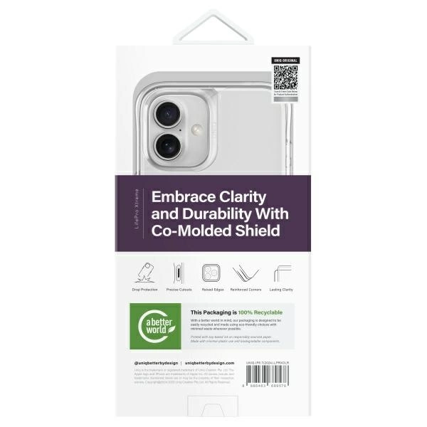 Uniq LifePro Xtreme dėklas iPhone 16 Plus – skaidrus - Image 5