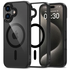 Tech-Protect MagMat MagSafe iPhone 16 Case - Clear