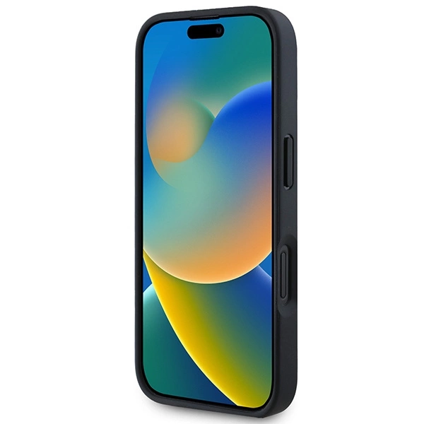 BMW M perforuotos ir siūtos linijos MagSafe dėklas iPhone 16 - juodas - Image 5