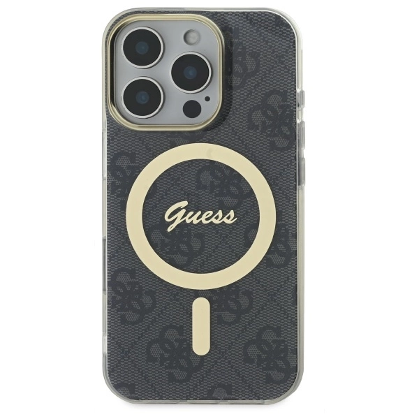 Guess IML 4G MagSafe iPhone 16 Pro Max dėklas - juodas - Image 3