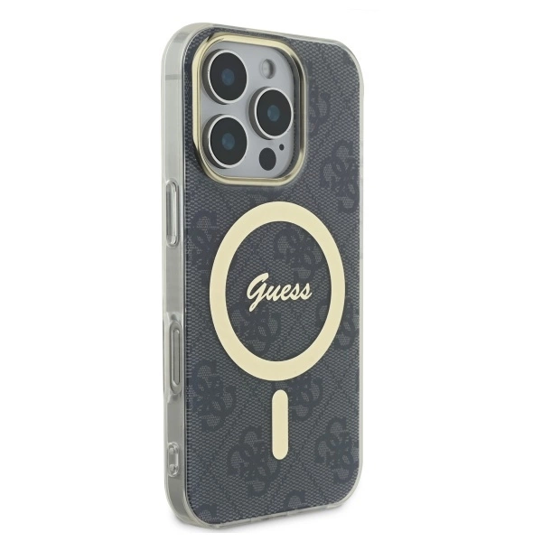 Guess IML 4G MagSafe iPhone 16 Pro Max dėklas - juodas - Image 4