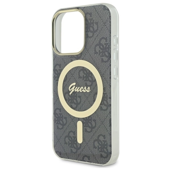 Guess IML 4G MagSafe iPhone 16 Pro Max dėklas - juodas - Image 6