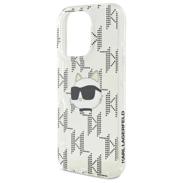 Karl Lagerfeld IML Choupette galvos elektroplated dėklas iPhone 16 Pro Max – skaidrus - Image 6