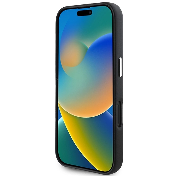 Karl Lagerfeld FW Metal Plate MagSafe dėklas iPhone 16 Plus – juodas - Image 5