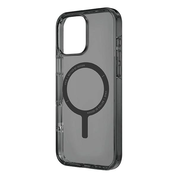 Uniq Clario dėklas iPhone 16 Pro 6.3” Magclick dūminis - Image 3