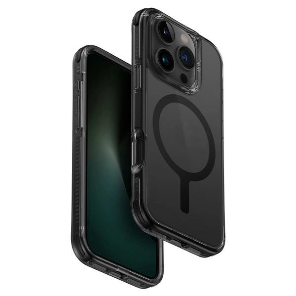 Uniq Combat iPhone 16 Pro 6.3" case Magclick Charging black/carbon black