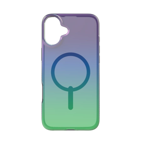 ZAGG Milan Snap Case with MagSafe for iPhone 16 Plus - Green/Purple